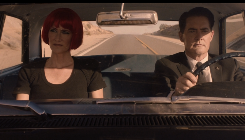 Laura Dern and Kyle MachLachlan (Screenshot: Showtime)